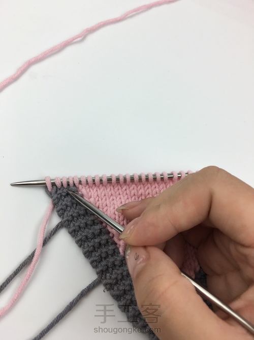 2天就能一个好的宝宝背心 第3步