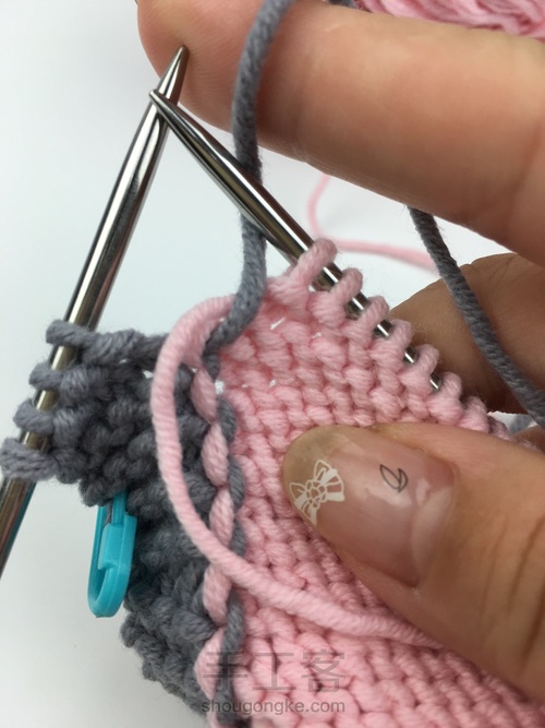 2天就能一个好的宝宝背心 第5步