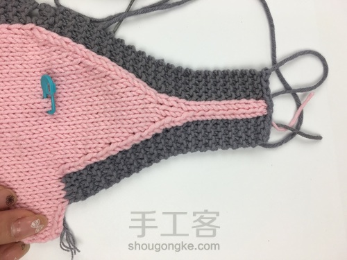 2天就能一个好的宝宝背心 第16步