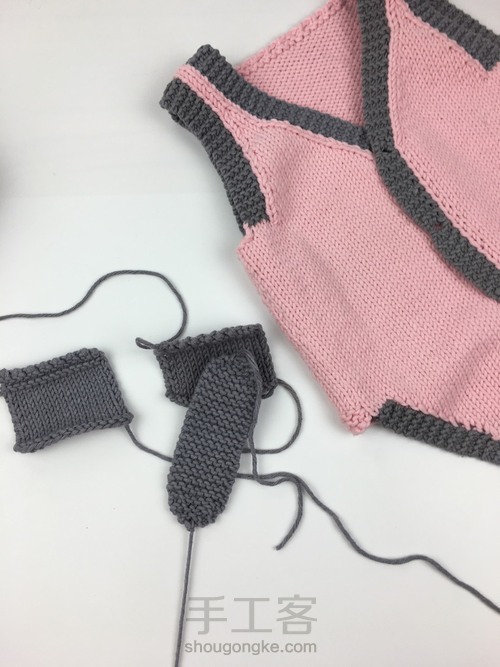 2天就能一个好的宝宝背心 第20步