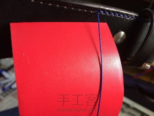 自染植鞣皮带 第29步