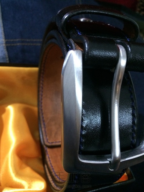 自染植鞣皮带 第35步