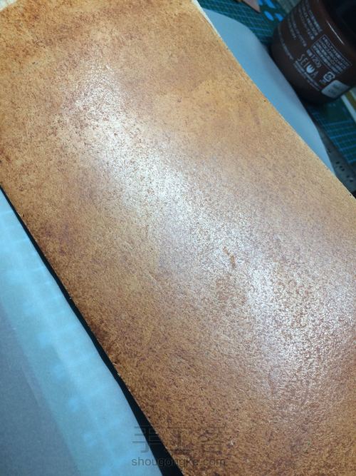 星空染色植鞣钥匙包 第4步