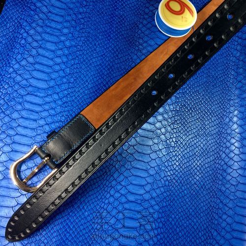 原创设计皮雕腰带 第17步