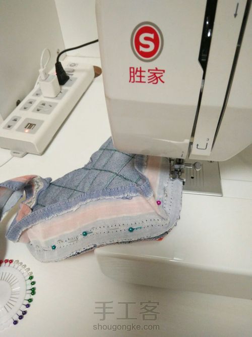 旧牛仔裤改造隔热手套 第10步