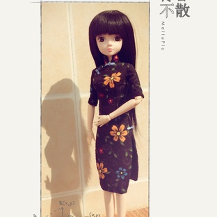 【Momo手作】六分娃 可儿 旗袍