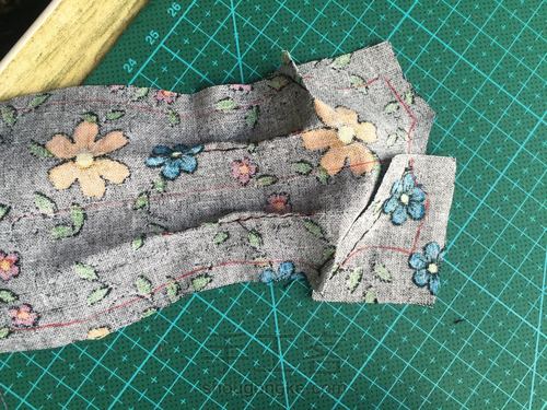 【Momo手作】六分娃 可儿 旗袍 第12步