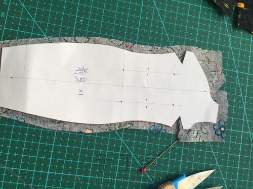 【Momo手作】六分娃 可儿 旗袍 第10步