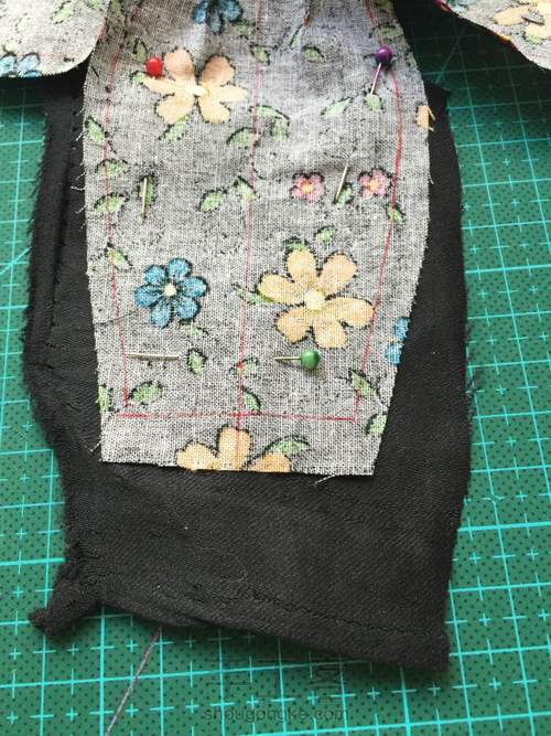 【Momo手作】六分娃 可儿 旗袍 第16步