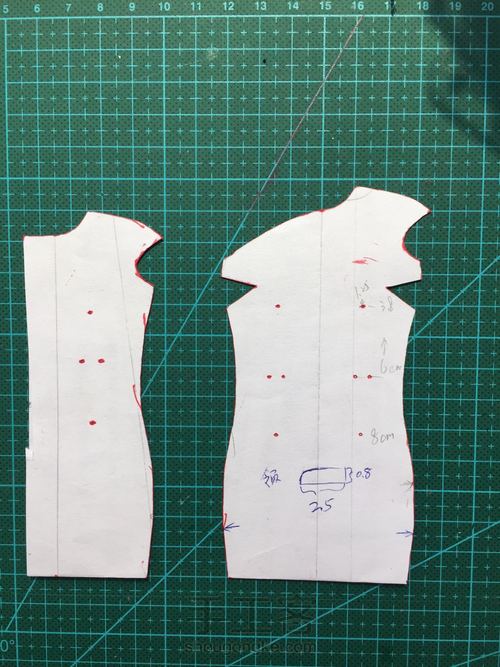 【Momo手作】六分娃 可儿 旗袍 第30步