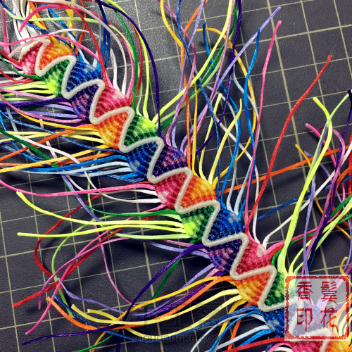 很彩虹的一款手绳 第32步