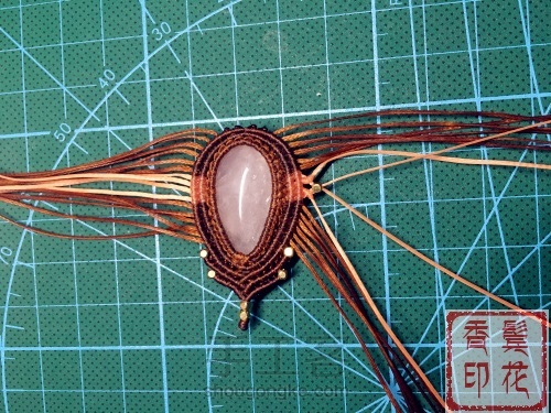 包石额饰 第7步