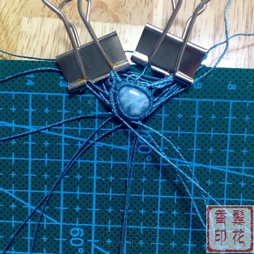 海纹石小戒指 第4步