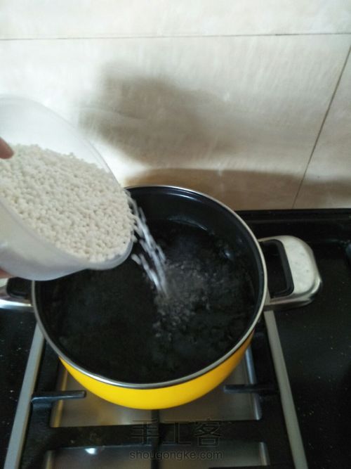 好好喝的椰果西米露 第6步