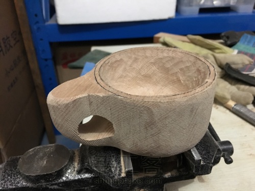 DIY一个木头杯 第8步