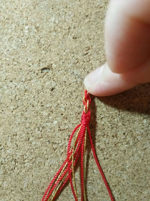新年红绳系列一 第7步