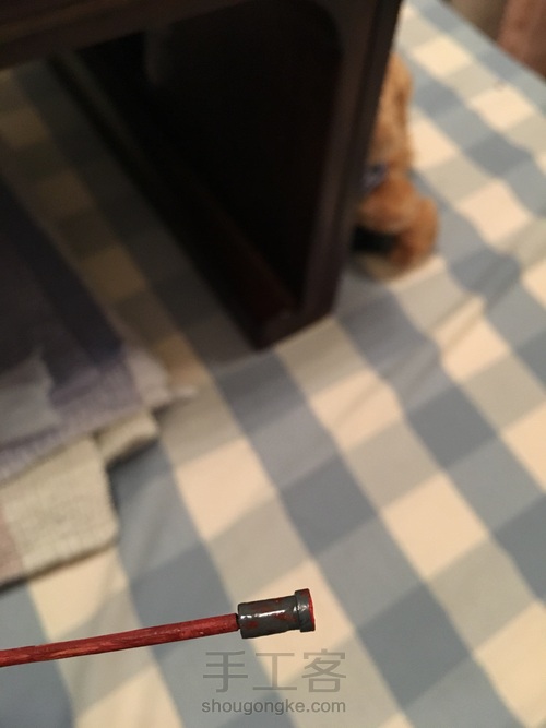 简易六分娃用古风道具石印章＆印泥 第5步
