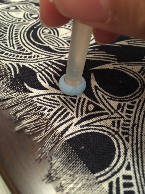 简易六分娃用古风道具石印章＆印泥 第7步