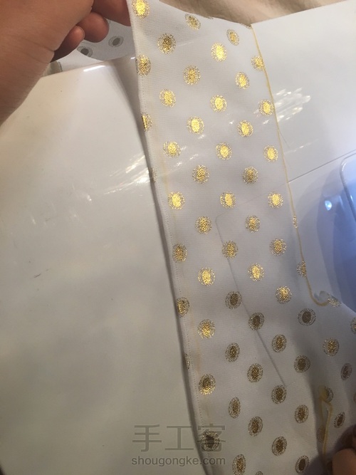 六分娃用古装娃衣古风服装唐代簪花仕女(类汉服)教程 第5步