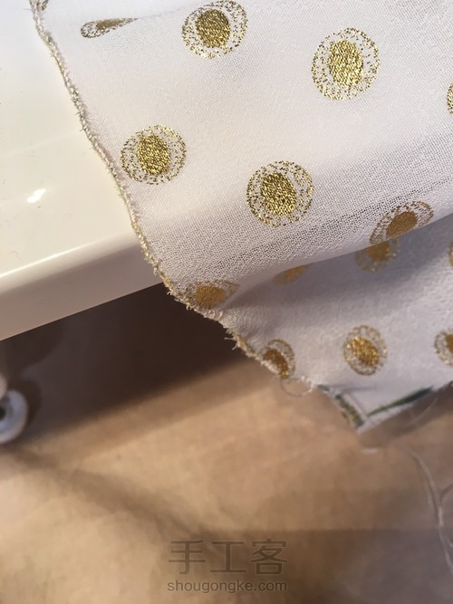 六分娃用古装娃衣古风服装唐代簪花仕女(类汉服)教程 第6步