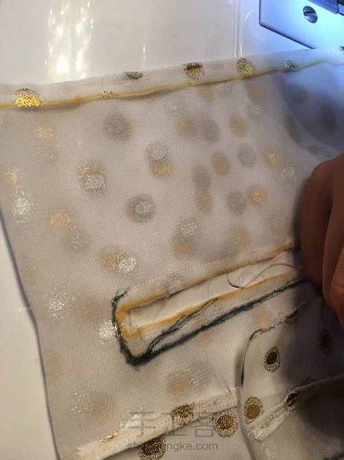 六分娃用古装娃衣古风服装唐代簪花仕女(类汉服)教程 第10步