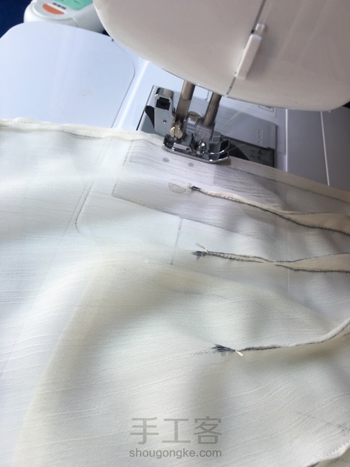 六分娃用古装娃衣古风服装唐代簪花仕女(类汉服)教程 第18步