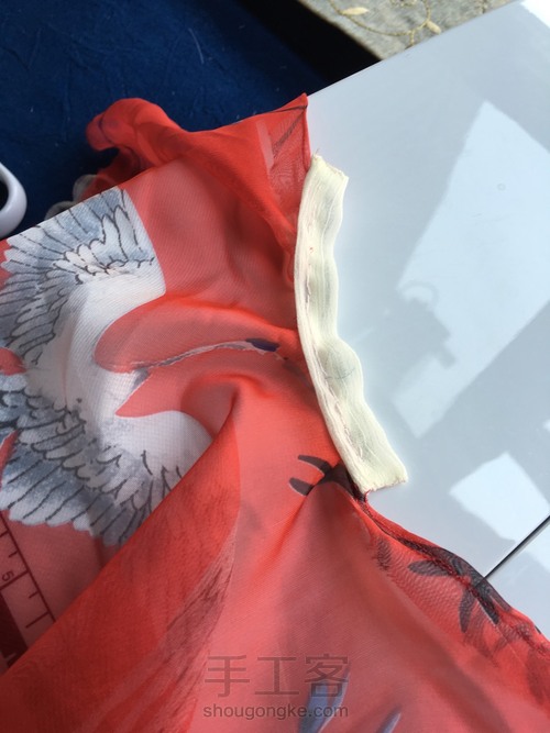 六分娃用古装娃衣古风服装唐代簪花仕女(类汉服)教程 第20步