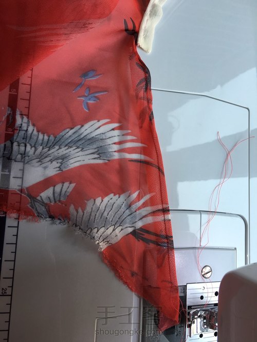 六分娃用古装娃衣古风服装唐代簪花仕女(类汉服)教程 第21步