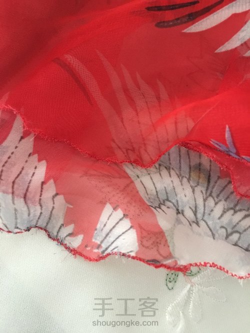 六分娃用古装娃衣古风服装唐代簪花仕女(类汉服)教程 第24步