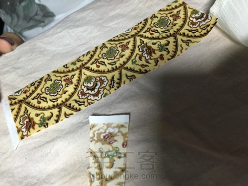 六分娃用古装娃衣古风服装唐代簪花仕女(类汉服)教程 第26步