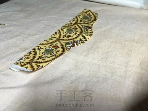 六分娃用古装娃衣古风服装唐代簪花仕女(类汉服)教程 第27步