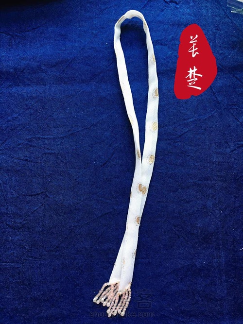 六分娃用古装娃衣古风服装唐代簪花仕女(类汉服)教程 第37步