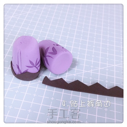 【阿晴】超轻粘土阴阳师茨木教程 第4步