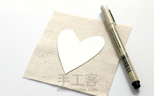DIY森系杯垫教程 第2步