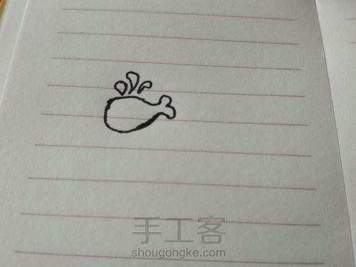 可爱小鲸鱼 第4步
