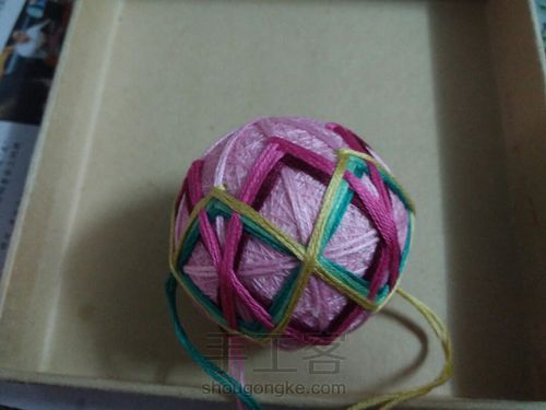 手鞠球之樱花 第10步