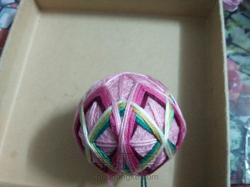 手鞠球之樱花 第12步