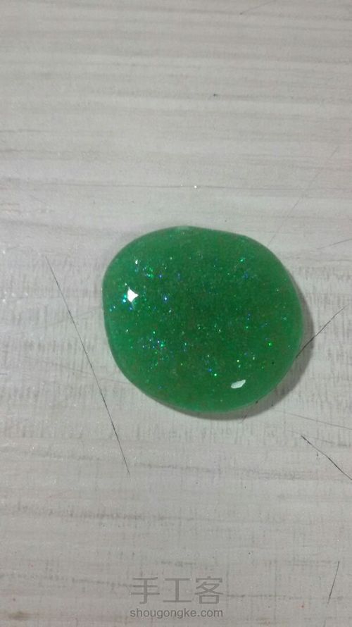 闪亮水晶泥 第4步
