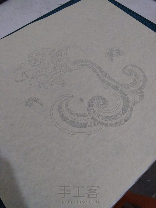 纸琢丨水瓶座 第3步