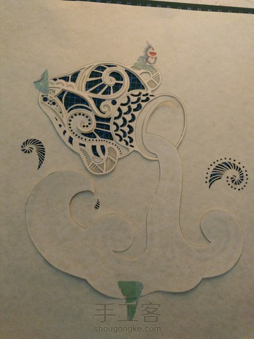 纸琢丨水瓶座 第8步