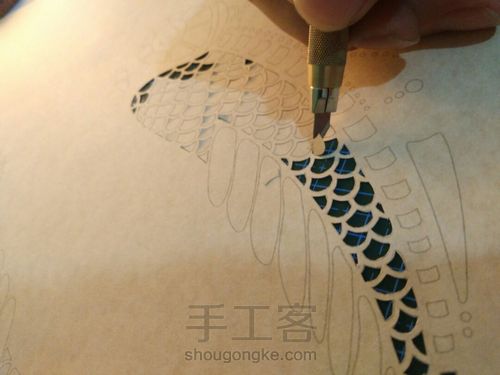 纸琢丨双鱼座 第7步