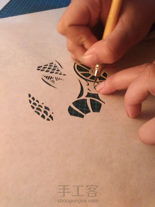 纸琢丨金牛座 第5步