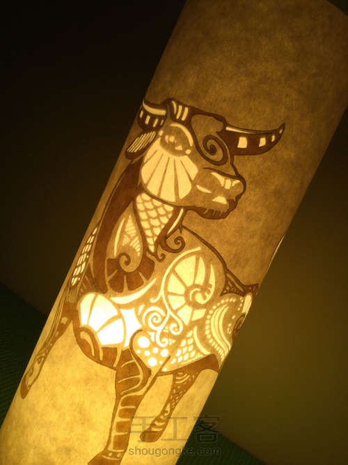 纸琢丨金牛座 第16步