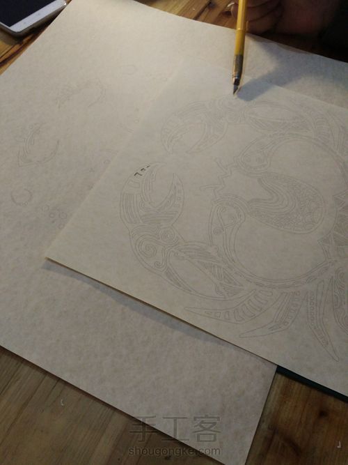 纸琢丨巨蟹座 第3步