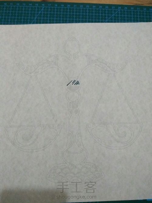 纸琢丨天枰座 第3步