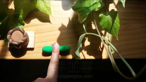 粘土植物篇 治愈系 小多肉《V》 第4步