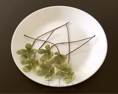 花间小作——兰心花 第4步