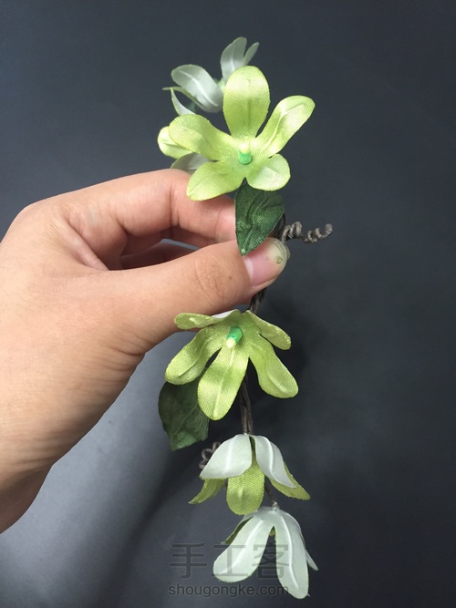 花间小作——兰心花 第6步