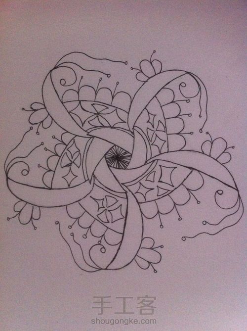 风车—临摹 第2步