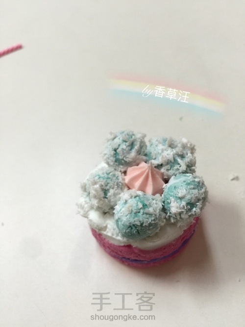 雪花草莓蛋糕 第5步